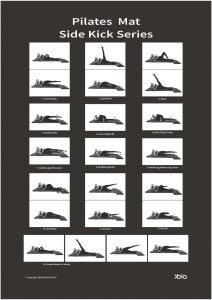 pilates mat side kick series